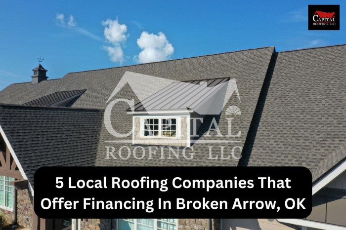 5 Local Roofing Companies Offering Financing In Broken Arrow, OK